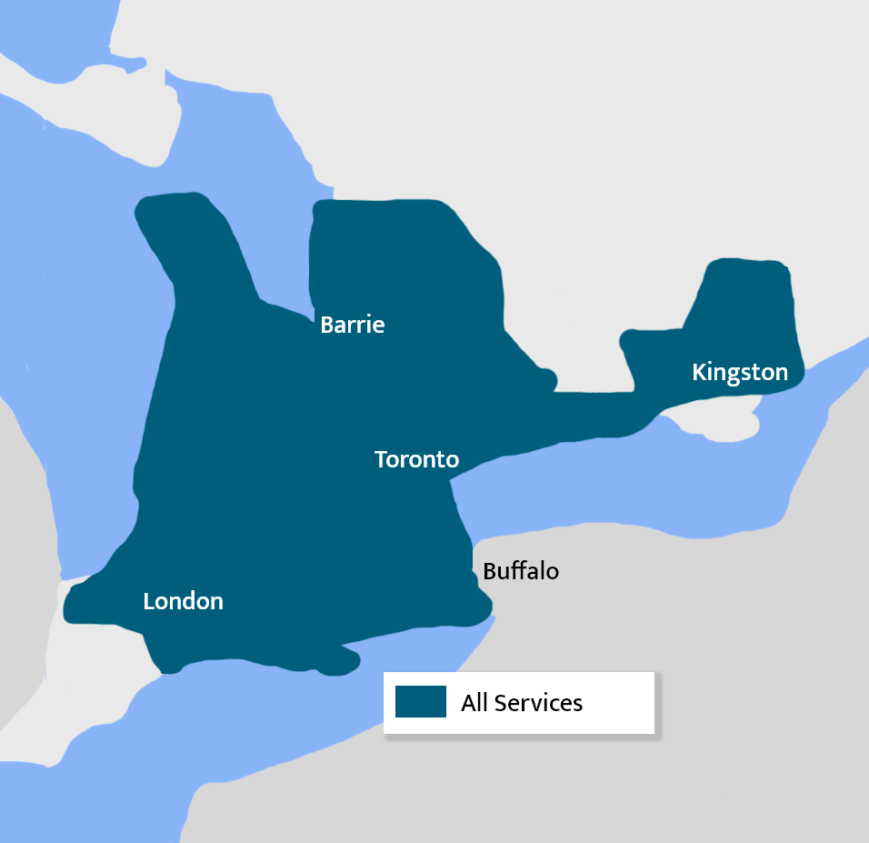 Service Area Map