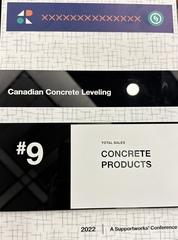 Top 9 Canadian Concrete Dealer 2022