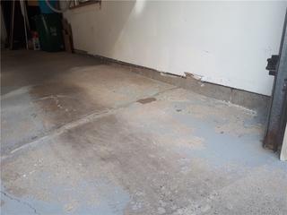 Garage Floor Cracked and Sinking, Aurora, ON