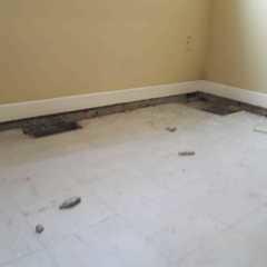 Sinking Concrete Basement Floor, Markham ON