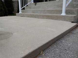 PolyLevel® Lifting of Walkway and Stairs in Maple, ON