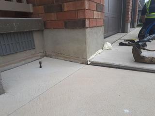 Trip Hazard Removal by PolyLevel® Injection in Hanover, ON