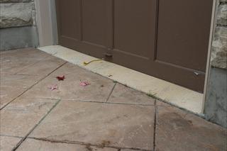 Garage Entrance Sinking in Uxbridge, Ontario
