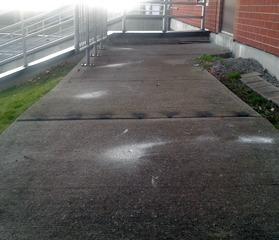 Sinking Walkway Threatens Employee Safety in Brampton, Ontario