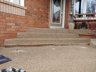 Sinking Front Steps Force Elderly Parents to Stop Visiting in Georgetown, Ontario