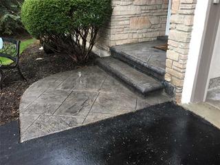 Sinking Concrete Leaves Older Customer Worried in Caledon, Ontario