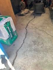 Garage Floor Cracks and Sinks in Toronto, Ontario