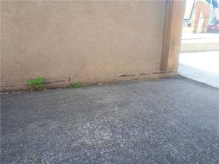 Sinking Walkway Next to Garage Foundation in Toronto, Ontario
