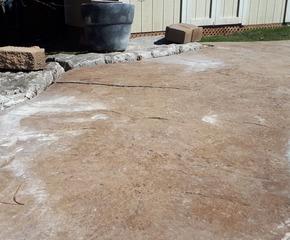 Sinking Pool Deck Results in Stubbed Toes in Georgetown, Ontario
