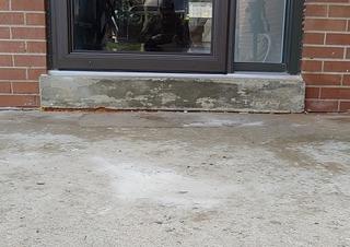 Washout Creates Front Porch Skating Rink in Toronto, Ontario