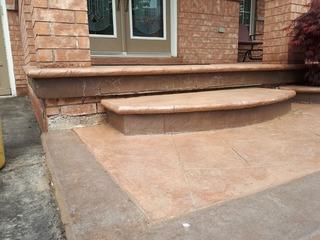 Front Step Sinks and Pulls Away from Porch in Burlington, Ontario