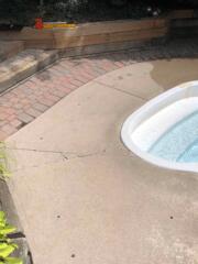 Worried Grandkids Reach Out for Sinking Pool Deck in Markham, Ontario