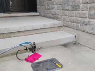 Porch/Walkway Leveled and Sealed, Southampton, ON