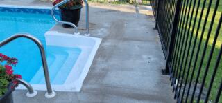 Pool Deck Sinking, Plainfield, ON