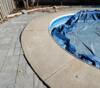 Sinking Pool Deck Hurts Child's Foot in Mississauga, Ontario