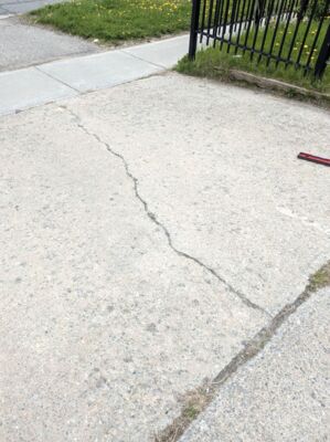 Concrete Driveway Leveling and Crack Repair in Toronto