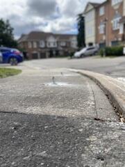 Leveling Over 40 Sidewalk Slabs, Richmond Hill, ON