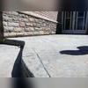 With the walkway leveled the basement and foundation are protected from water