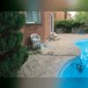 The client was concerned about any long-term issues from water settling next to the foundation