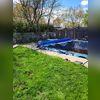 The raised concrete edges were a concern for the entire family using the pool in the summer