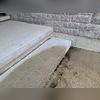 Notice towards the home there is separation from the wall and there is a crack forming. This is where the foundations integrity is at stake.