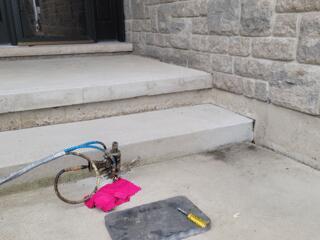Porch/Walkway Leveled and Sealed, Southampton, ON